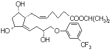 15(S)-Travoprost [15(S)-Fluprostenol isopropyl ester]
