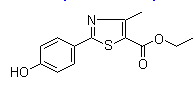 2-(4-Hydroxyphenyl)-4-methylthiazole-5-carboxytic acid ethyl ester