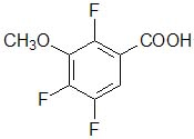 2,4,5-Trifluoro-3-methoxy benzoic acid