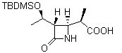 (3S,4S)-3-((R)-(tert-Butyldimethyl-silyloxy)ethyl)- 4((R)-carboxyethyl)-2-azetidinone