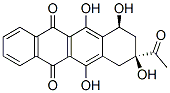 (7S,9S)-9-acetyl-7,8,9,10-tetrahydro-6,7,9,11-tetrahydroxy-5,12-naphtacenedione