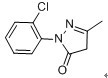 1-(2-chlorophenyl)-3-methyl-5-pyrazolone