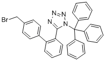 5-(4-Bromomethyl-1,1-biphenyl-2-yl)-1-triphenylmethyl-1H-tetrazole