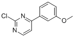 2-Chloro-4-(3-methoxyphenyl)pyrimidine