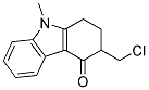 3-(Chloromethyl)-1,2,3,9-tetrahydro-9-methyl-4H-carbazol-4-one