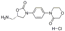 4-[4-[(5S)-5-(aminomethyl)-2-oxo-3-oxazolidinyl] phenyl] -3-Morpholinolinone hydrochloride