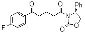 (4S)-3-[5-(4-Fluorophenyl)-1,5-dioxopenyl]-4-phenyl-2-oxazolidinone(S)-1-(4-fluorophenyl)-5-(2-oxo-4-phenyloxazolidin-3-yl)pentane-1,5-dione